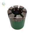 Impregnated diamond core drilling bit nq3